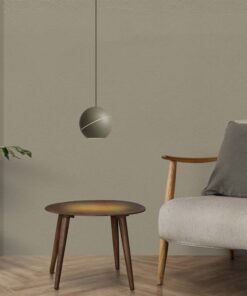 LED κρεμαστό φωτιστικό οροφής σφαίρα 8.5W 3000K θερμό λευκό με champagne gold σώμα και On/Off αφής V-TAC – 8003