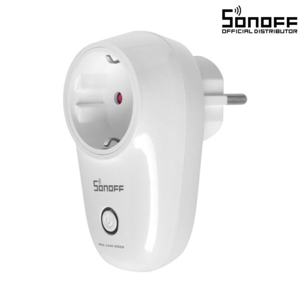 GloboStar® 80054 SONOFF S26R2ZBTPF-DE - Zigbee Wi-Fi Smart Plug Schuko EU - Smart Plug