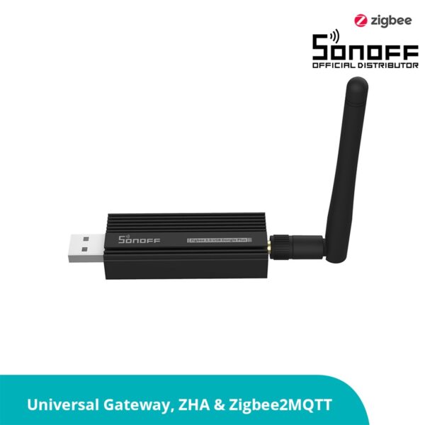 GloboStar® 80057 SONOFF ZBDongle-E - Zigbee Wireless 3.0 USB Dongle Plus - Universal Gateway ZHA & Zigbee2MQTT-80057GS