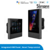 GloboStar® 80058 SONOFF NSPanel-R2-2022-EU – Wi-Fi Smart Scene Wall Switch(86/EU Type) – Integrated HMI Panel – Smart Temperature Control