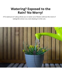 GloboStar® 80059 SONOFF MS01 – Smart Soil Moisture Sensor TH Sensor for TH10 & TH16 Models