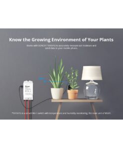 GloboStar® 80059 SONOFF MS01 – Smart Soil Moisture Sensor TH Sensor for TH10 & TH16 Models