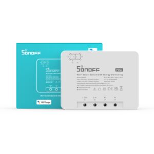 GloboStar® 80060 SONOFF POWR3 – Wi-Fi Smart High Power Switch – 25A/5500W
