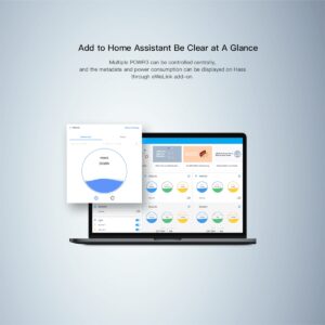 GloboStar® 80060 SONOFF POWR3 – Wi-Fi Smart High Power Switch – 25A/5500W