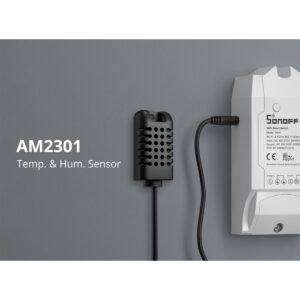 GloboStar® 80063 SONOFF AM2301 – Smart Temperature & Humidity TH Sensor for TH10 & TH16 Models