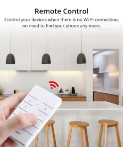 GloboStar® 80074 SONOFF RM433R2 – Remote Controller RF 433Mhz 8 Key (Battery Included)