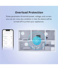 GloboStar® 80079 SONOFF POW Elite POWR316D Smart WiFi Real Time Power Consumption AC 100-240V MAX 16A