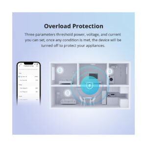 GloboStar® 80079 SONOFF POW Elite POWR316D Smart WiFi Real Time Power Consumption AC 100-240V MAX 16A