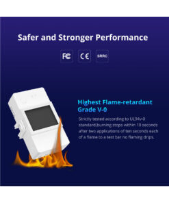 GloboStar® 80079 SONOFF POW Elite POWR316D Smart WiFi Real Time Power Consumption AC 100-240V MAX 16A