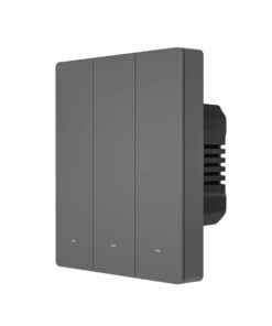 GloboStar® 80089 SONOFF M5-3C-80 SwitchMan Mechanical Smart Switch WiFi & Bluetooth AC 100-240V Max 6A 1320W (2A/Way) 3 Way