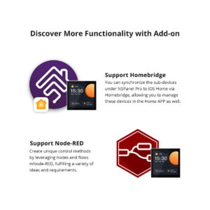 GloboStar® 80094 SONOFF NSPanel86PB Wi-Fi & Zigbee 3.0 Smart Scene Wall Switch (86/EU Type) – AC 100-240V – Integrated HMI Touch Panel – Smart Controller & Gateway for All Smart Devises