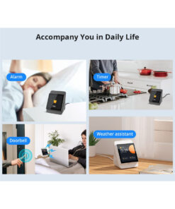 GloboStar® 80095 SONOFF NSPanel86PW Wi-Fi & Zigbee 3.0 Smart Scene Wall Switch (86/EU Type) – AC 100-240V – Integrated HMI Touch Panel – Smart Controller & Gateway for All Smart Devises