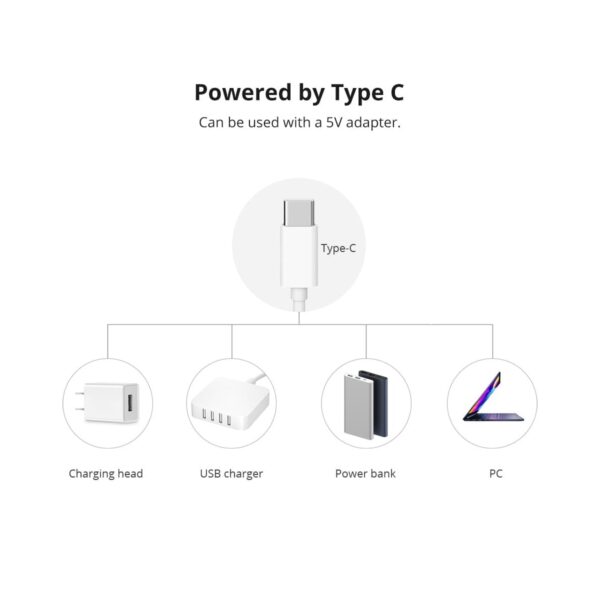 GloboStar® 80098 SONOFF L3-5M RGB Smart LED Strip Light WiFi 2.4GHz 90 SMD/M 5050 5m Roll & Power Adapter DC 5V Max 10W