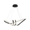 Κρεμαστό Φωτιστικό LED 24W Μαύρο V-TAC 3240lm Θερμό Λευκό 3000K – 8010
