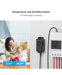 GloboStar® 80102 SONOFF THS01 Temperature and Humidity Sensor Measuring Range From -40℃ to +85℃ – Cable Length 50cm