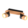 Φωτιστικό Οροφής Trio Lighting 2xGU10 Ξύλινου Χρώματος – 801100232