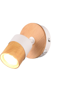 Επιτοίχιο Φωτιστικό Trio Lighting 1xGU10 Ξύλινου Χρώματος – 801170131