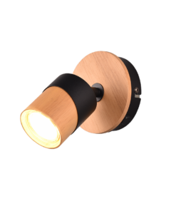 Επιτοίχιο Φωτιστικό Trio Lighting 1xGU10 Ξύλινου Χρώματος – 801170132