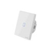 GloboStar® 80130  SONOFF T2EU1C-RF – 433MHz Wireless Smart Wall Touch Button Switch AC 100-240V Max 2A (2A/Way) 1 Way – RF Series