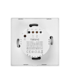 GloboStar® 80130 SONOFF T2EU1C-RF – 433MHz Wireless Smart Wall Touch Button Switch AC 100-240V Max 2A (2A/Way) 1 Way – RF Series