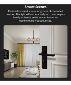 GloboStar® 80131 SONOFF T2EU2C-RF – 433MHz Wireless Smart Wall Touch Button Switch AC 100-240V Max 4A (2A/Way) 2 Way – RF Series