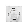 GloboStar® 80131  SONOFF T2EU2C-RF – 433MHz Wireless Smart Wall Touch Button Switch AC 100-240V Max 4A (2A/Way) 2 Way – RF Series