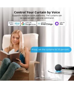 GloboStar® 80133 SONOFF ZBCurtain – Zigbee Smart Curtain Motor