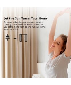 GloboStar® 80133 SONOFF ZBCurtain – Zigbee Smart Curtain Motor