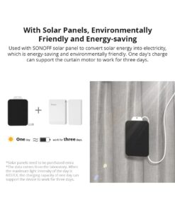 GloboStar® 80133 SONOFF ZBCurtain – Zigbee Smart Curtain Motor