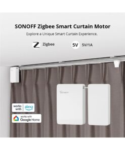 GloboStar® 80133 SONOFF ZBCurtain – Zigbee Smart Curtain Motor
