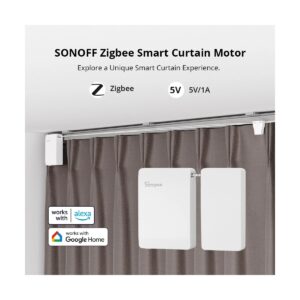 GloboStar® 80133 SONOFF ZBCurtain – Zigbee Smart Curtain Motor