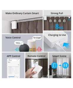 GloboStar® 80133 SONOFF ZBCurtain – Zigbee Smart Curtain Motor