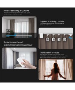GloboStar® 80133 SONOFF ZBCurtain – Zigbee Smart Curtain Motor