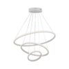 Κρεμαστό Φωτιστικό με 3 Κύκλους LED 32W Λευκό V-TAC 3880lm Θερμό Λευκό 3000K – 8018