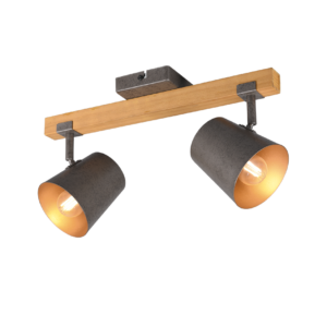 Σποτ Trio Lighting 2xE14   Νίκελ Αντικέ Μεταλλικό    – 801900267