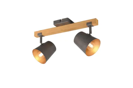 Σποτ Trio Lighting 2xE14   Νίκελ Αντικέ Μεταλλικό    – 801900267