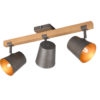 Σποτ Trio Lighting 3xE14   Νίκελ Αντικέ Μεταλλικό    – 801900367