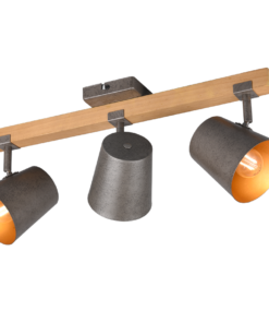 Σποτ Trio Lighting 3xE14 Νίκελ Αντικέ Μεταλλικό – 801900367
