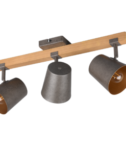 Σποτ Trio Lighting 3xE14 Νίκελ Αντικέ Μεταλλικό – 801900367