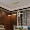 Κρεμαστό Φωτιστικό LED 16W Χρυσό V-TAC 1820lm Θερμό Λευκό 3000K – 8023