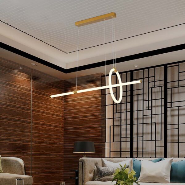 Κρεμαστό Φωτιστικό LED 16W Χρυσό V-TAC 1820lm Θερμό Λευκό 3000K – 8023