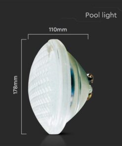 LED Λάμπα Πισίνας PAR56 18W V-TAC Ψυχρό Λευκό 6400K – 8024