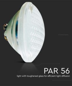 LED Λάμπα Πισίνας PAR56 18W V-TAC Ψυχρό Λευκό 6400K – 8024