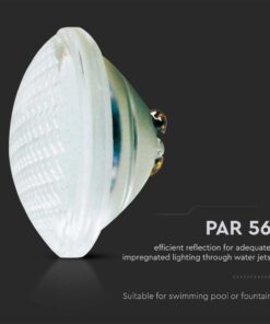 LED Λάμπα Πισίνας PAR56 18W V-TAC Ψυχρό Λευκό 6400K – 8024