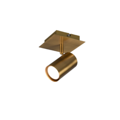 Σποτ Trio Lighting GU10 Αντικέ Ορείχαλκος Μεταλλικό 802400104