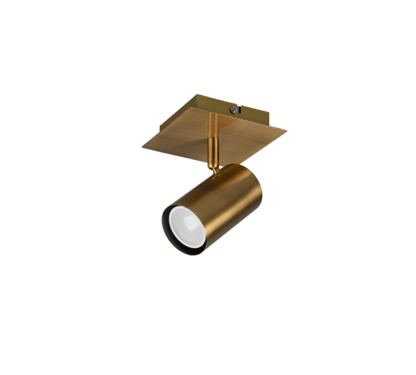 Σποτ Trio Lighting   GU10 Αντικέ Ορείχαλκος Μεταλλικό    802400104