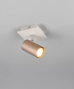 Σποτ Τοίχου/Οροφής MARLEY 1xGU10 Καφε & Γκρι Trio Lighting – 802400165