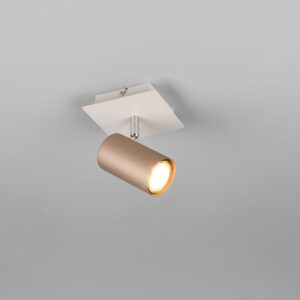 Σποτ Τοίχου/Οροφής MARLEY 1xGU10 Καφε & Γκρι Trio Lighting – 802400165