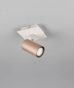 Σποτ Τοίχου/Οροφής MARLEY 1xGU10 Καφε & Γκρι Trio Lighting – 802400165