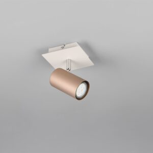 Σποτ Τοίχου/Οροφής MARLEY 1xGU10 Καφε & Γκρι Trio Lighting – 802400165